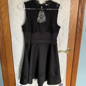 Ardene Black baby doll dress, size Large